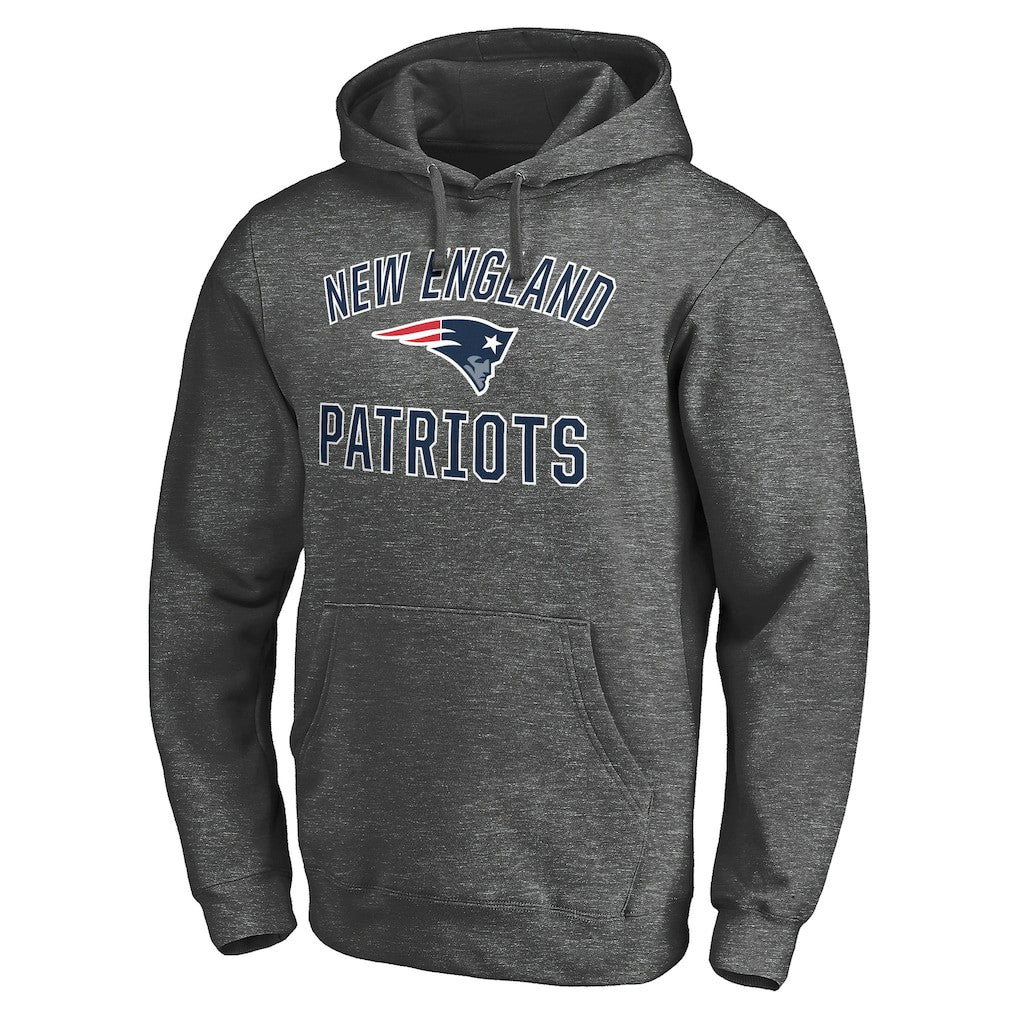 NFL New England Patriots Victory Arch Team Fitted Pullover Hoodie