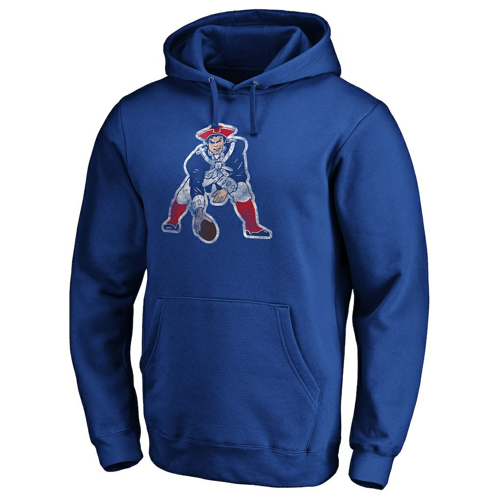 NFL New England Patriots Throwback Logo Pullover Hoodie