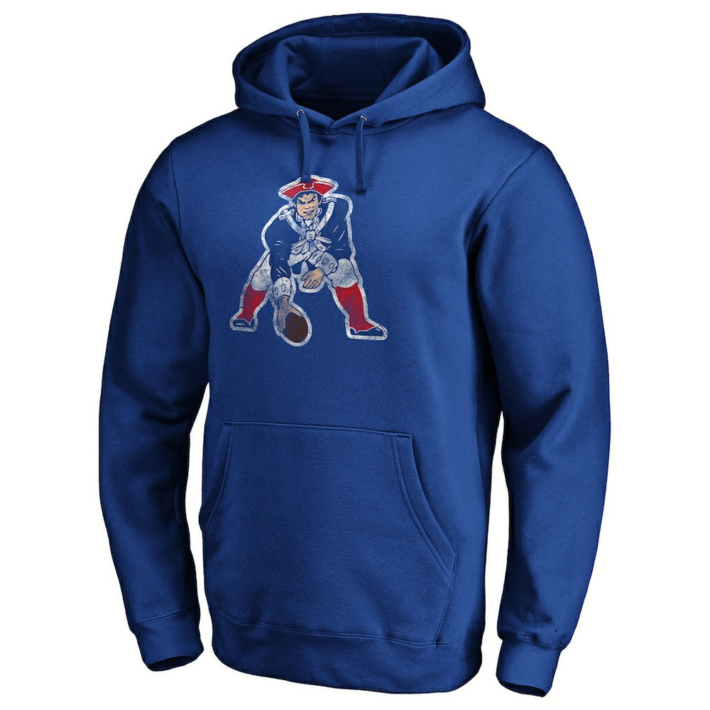 NFL New England Patriots Throwback Logo Pullover Hoodie
