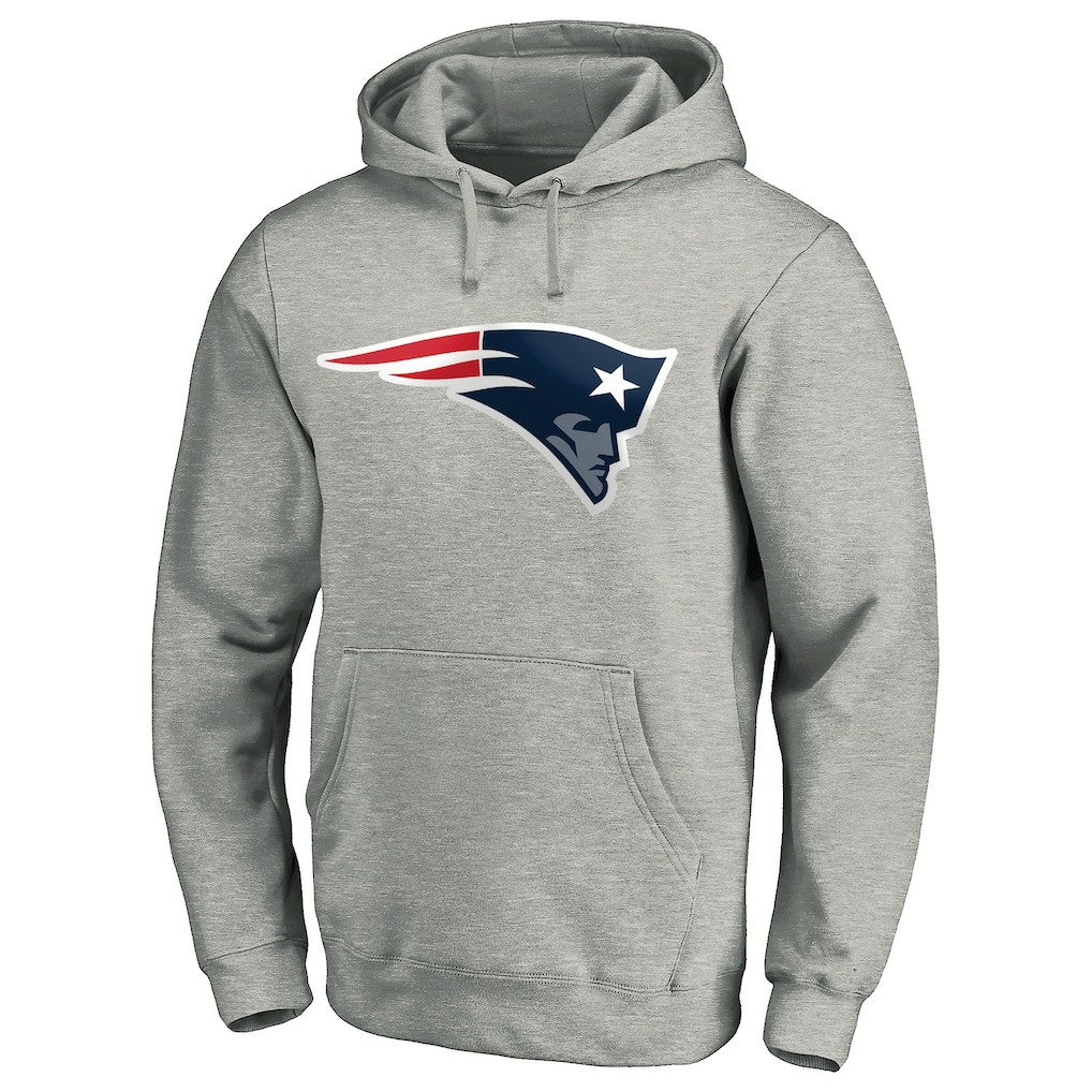 NFL New England Patriots Primary Logo Fitted Pullover Hoodie