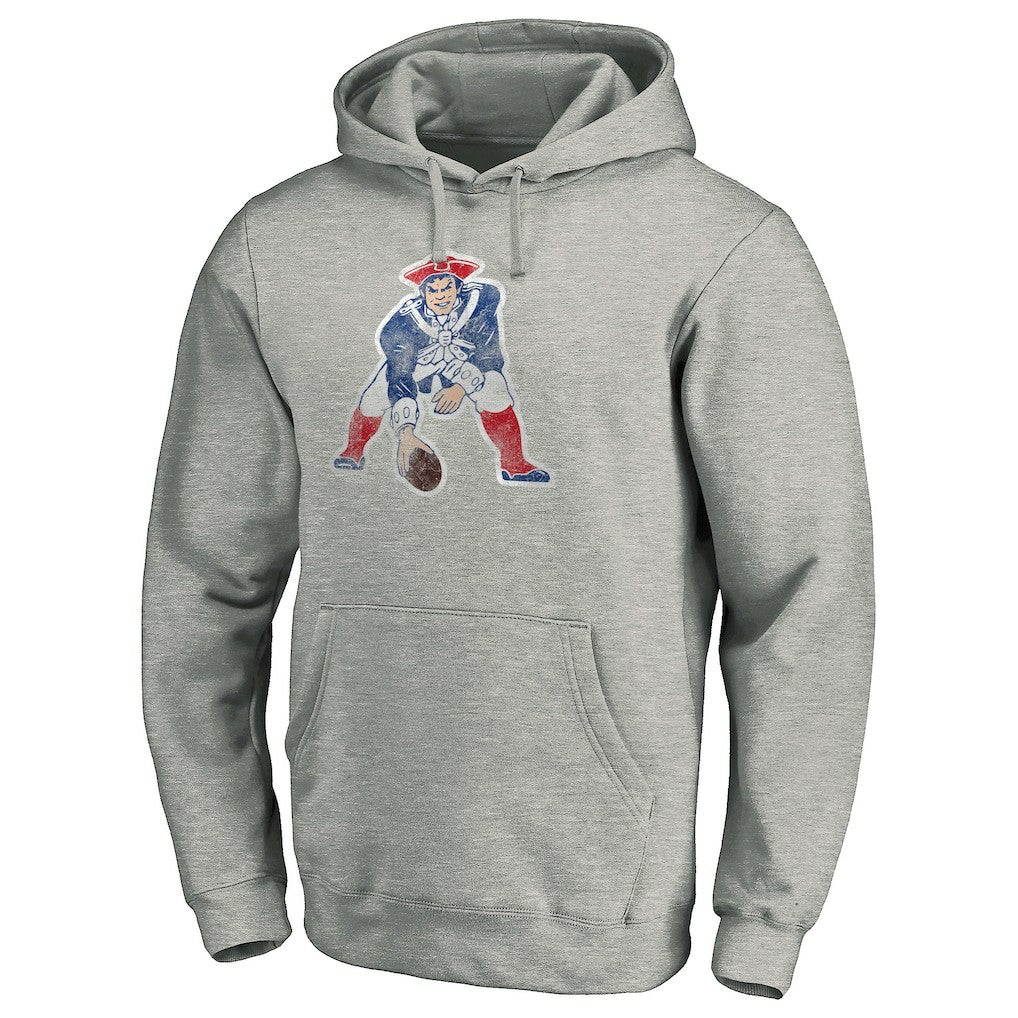 NFL New England Patriots Throwback Logo Pullover Hoodie