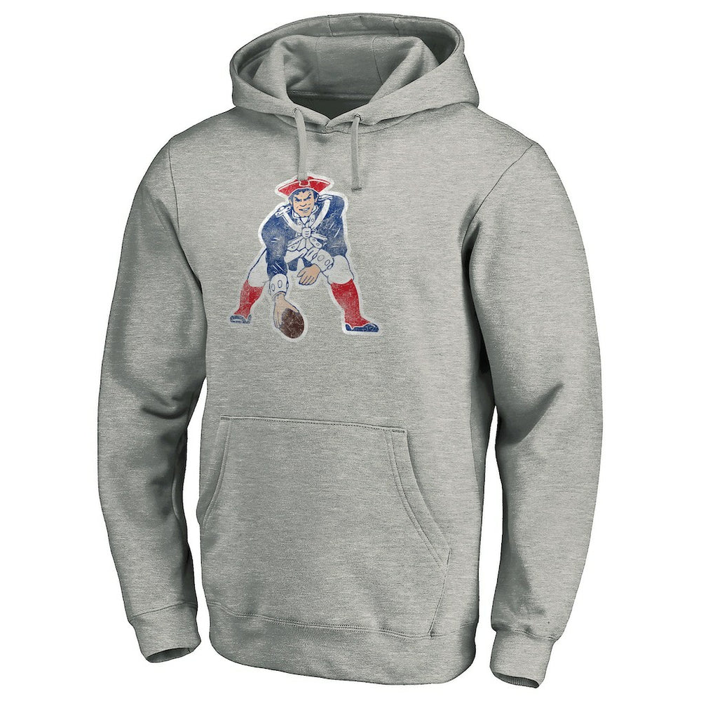 NFL New England Patriots Throwback Logo Pullover Hoodie