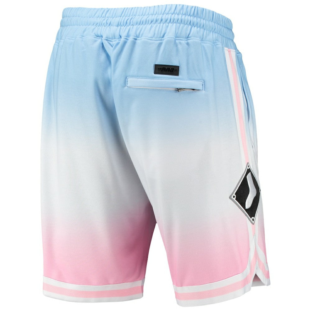 Chicago White Sox Pro Standard Team Logo Pro Ombre Shorts - Blue/Pink