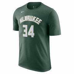 Giannis Antetokounmpo Milwaukee Bucks Icon 2022/23 Name & Number T-Shirt - Hunter Green | Nike outlet