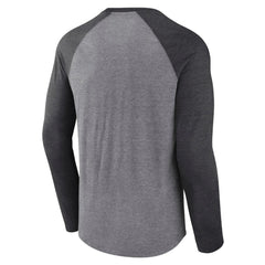 Calgary Flames Fanatics Special Edition Long Sleeve Tri-Blend Raglan T-Shirt