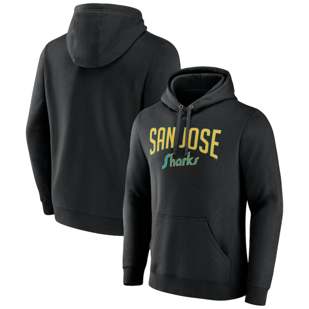 San Jose Sharks Fanatics Special Edition 2.0 Wordmark Pullover Hoodie