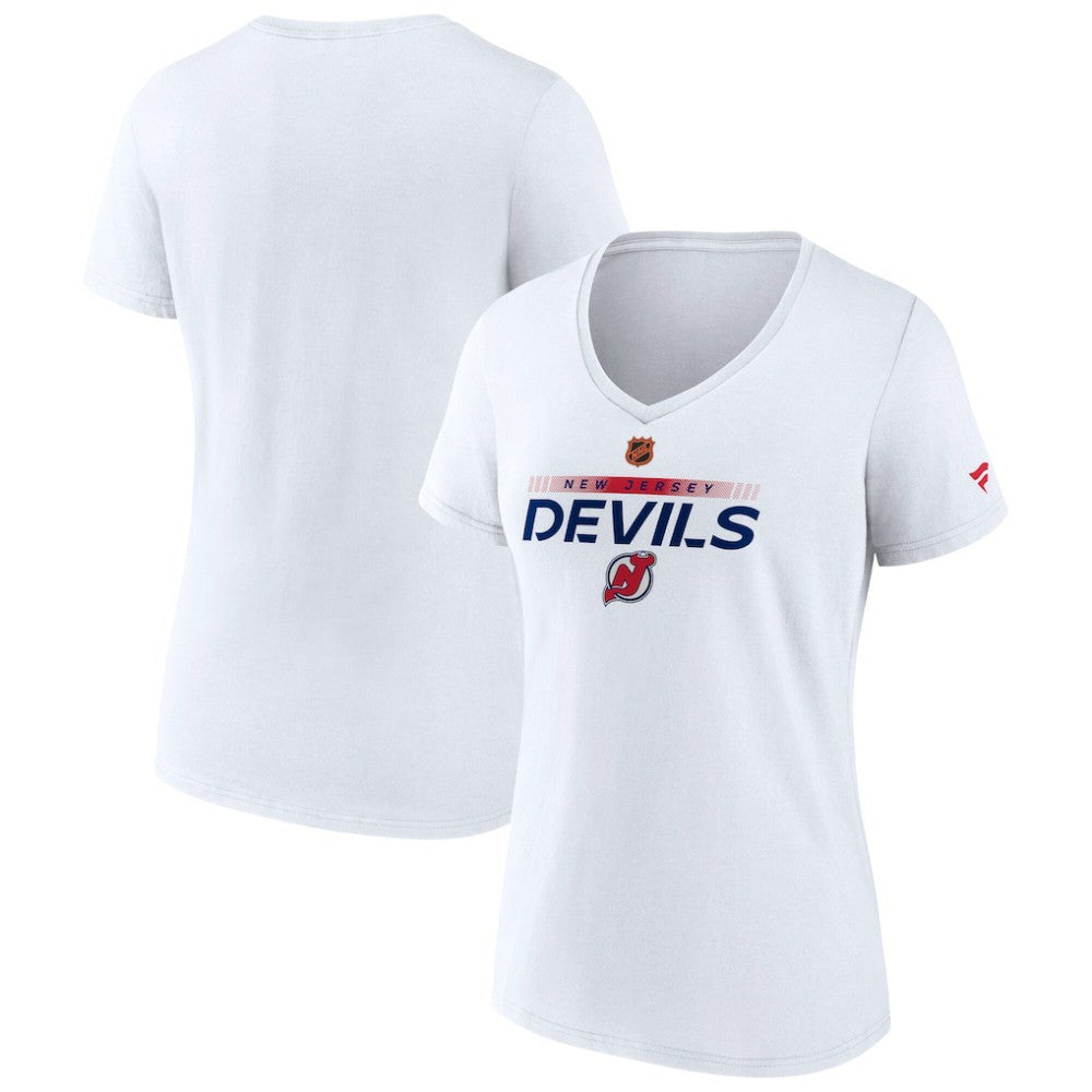 New Jersey Devils Fanatics Women's Special Edition V-Neck T-Shirt