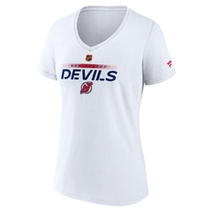New Jersey Devils Fanatics Women's Special Edition V-Neck T-Shirt