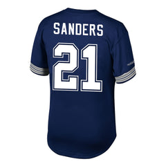 NFL Dallas Cowboys Deion Sanders  Retired Player Name & Number Mesh Top