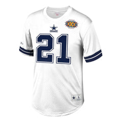 NFL Dallas Cowboys Deion Sanders  Retired Player Name & Number Mesh Top