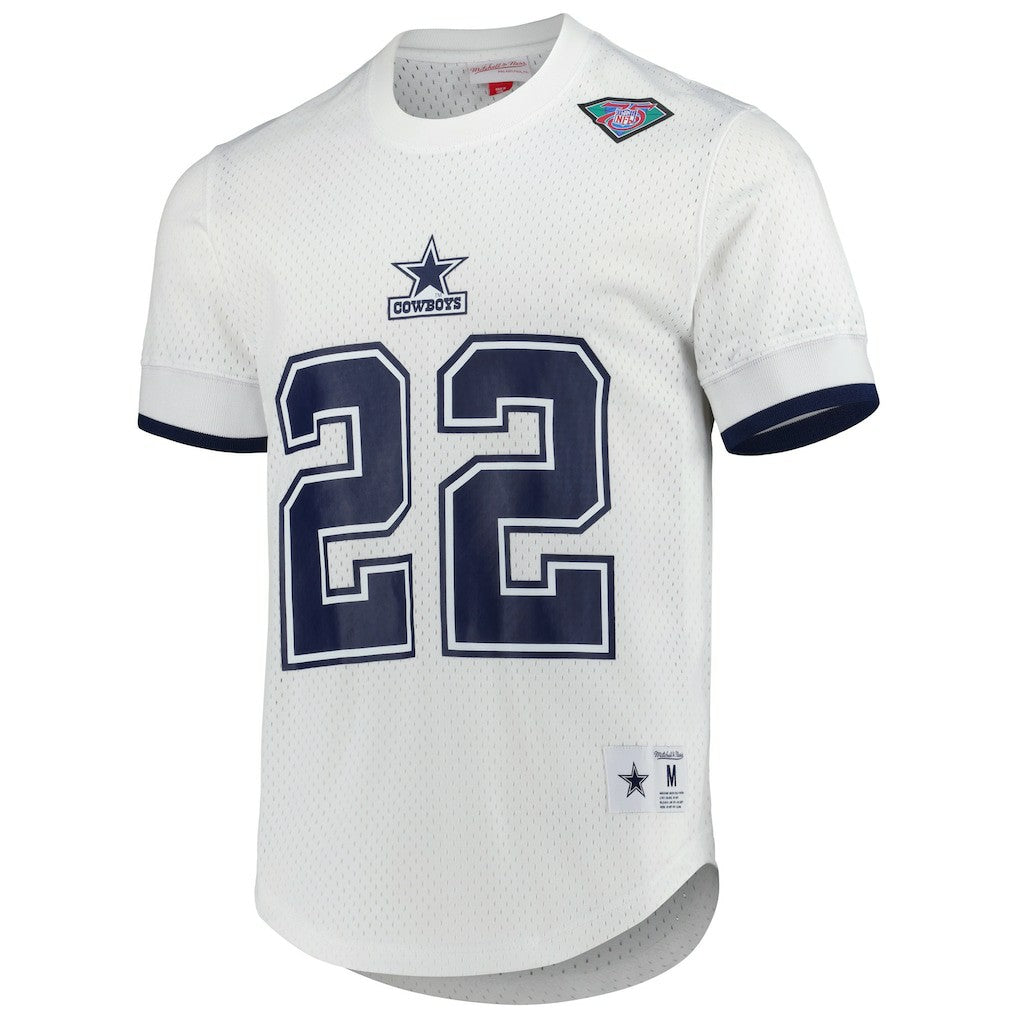 NFL Dallas Cowboys Emmitt Smith  Retired Player Name & Number Mesh Top