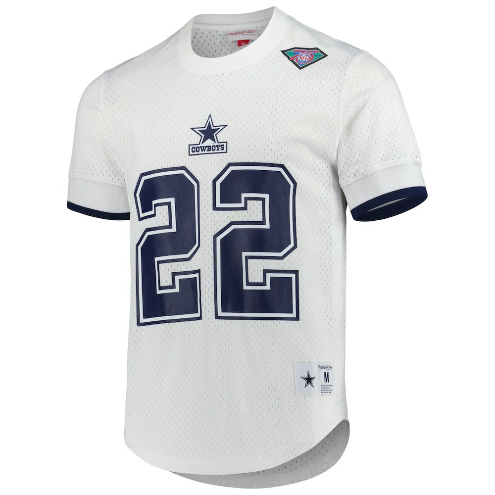 NFL Dallas Cowboys Emmitt Smith  Retired Player Name & Number Mesh Top