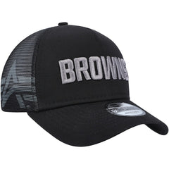 NFL Cleveland Browns x Alpha Industries A-Frame 9FORTY Trucker Snapback Hat