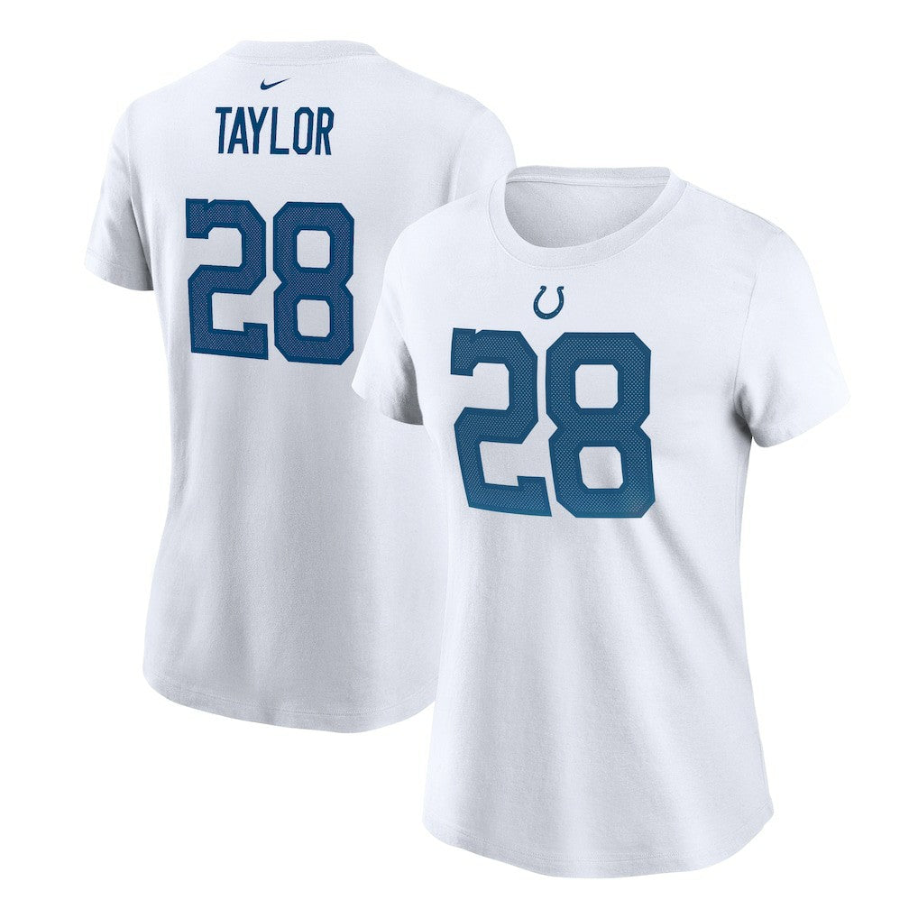 NFL Indianapolis Colts Jonathan Taylor  Women's Name & Number T-Shirt