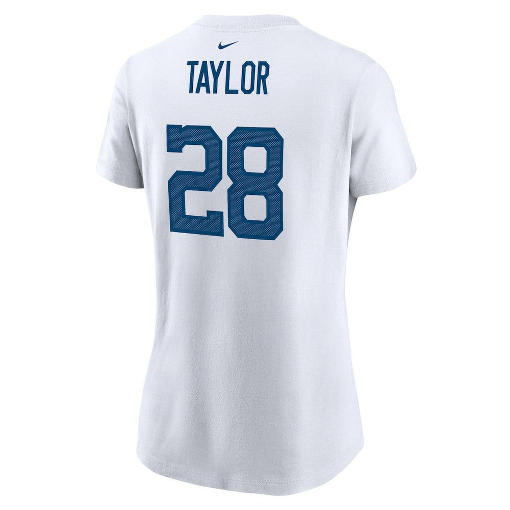 NFL Indianapolis Colts Jonathan Taylor  Women's Name & Number T-Shirt
