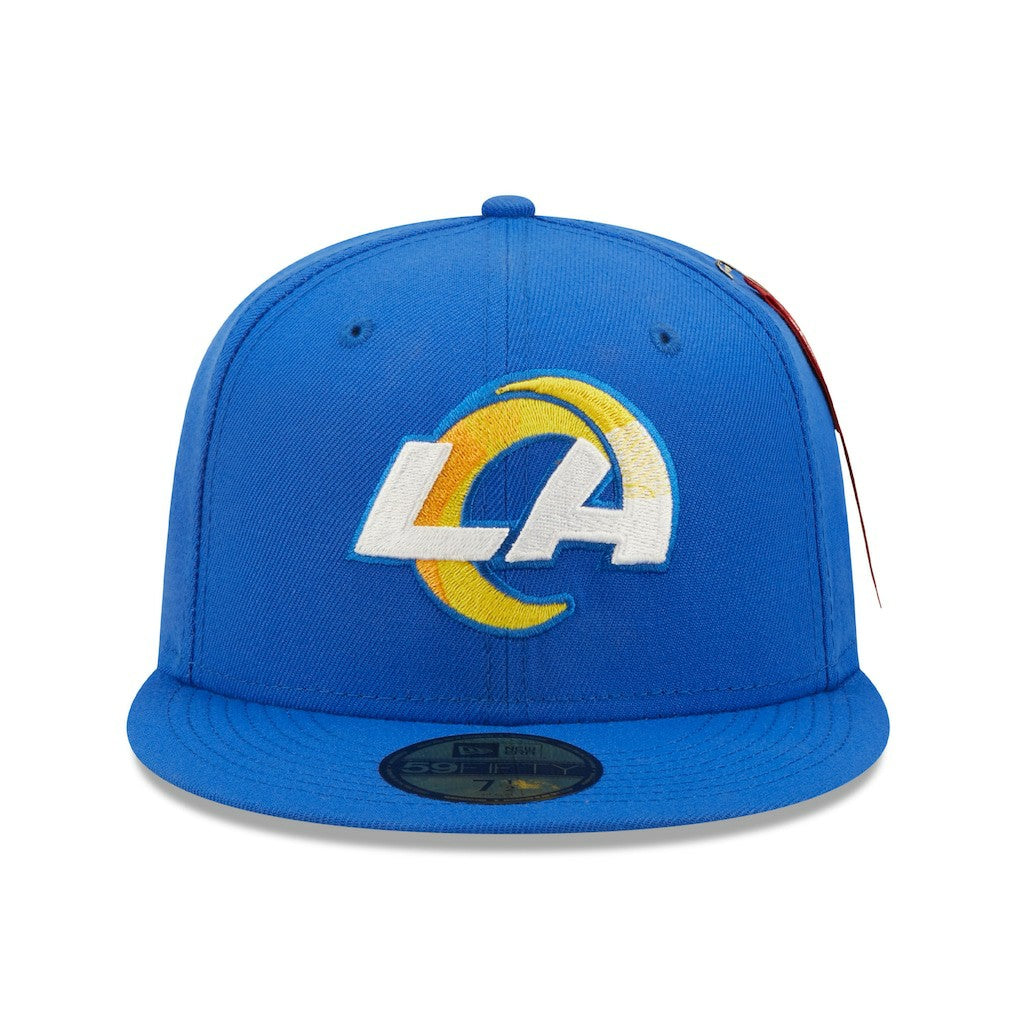 NFL Los Angeles Rams x Alpha Industries Alpha 59FIFTY Fitted Hat