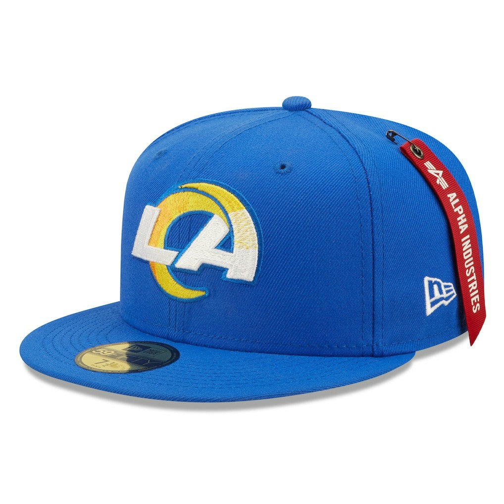 NFL Los Angeles Rams x Alpha Industries Alpha 59FIFTY Fitted Hat