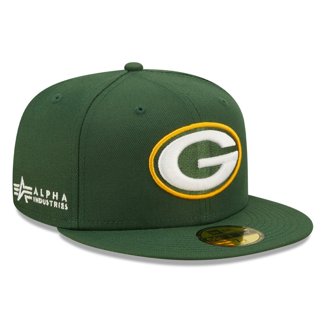 NFL Green Bay Packers x Alpha Industries Alpha 59FIFTY Fitted Hat