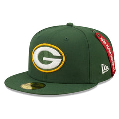 NFL Green Bay Packers x Alpha Industries Alpha 59FIFTY Fitted Hat