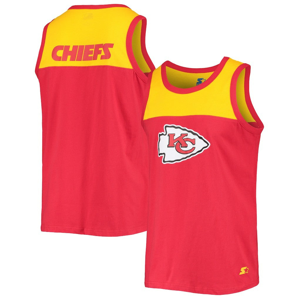 NFL Kansas City Chiefs Starter Team Touchdown Fashion Tank Top