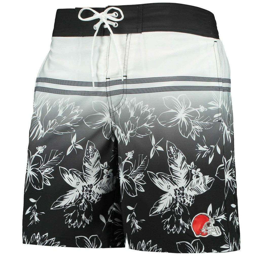 NFL Cleveland Browns G-III Sports by Carl Banks Island Volley Swim Shorts