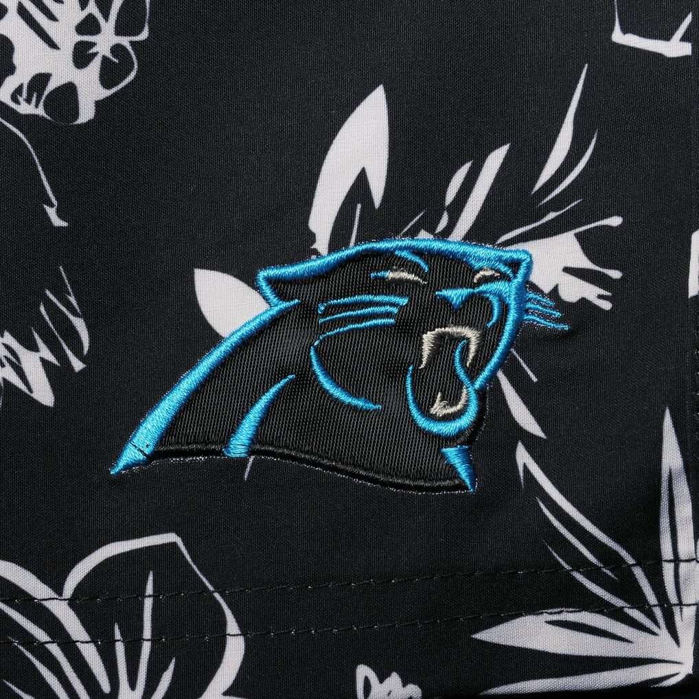 NFL Carolina Panthers G-III Sports by Carl Banks Island Volley Swim Shorts