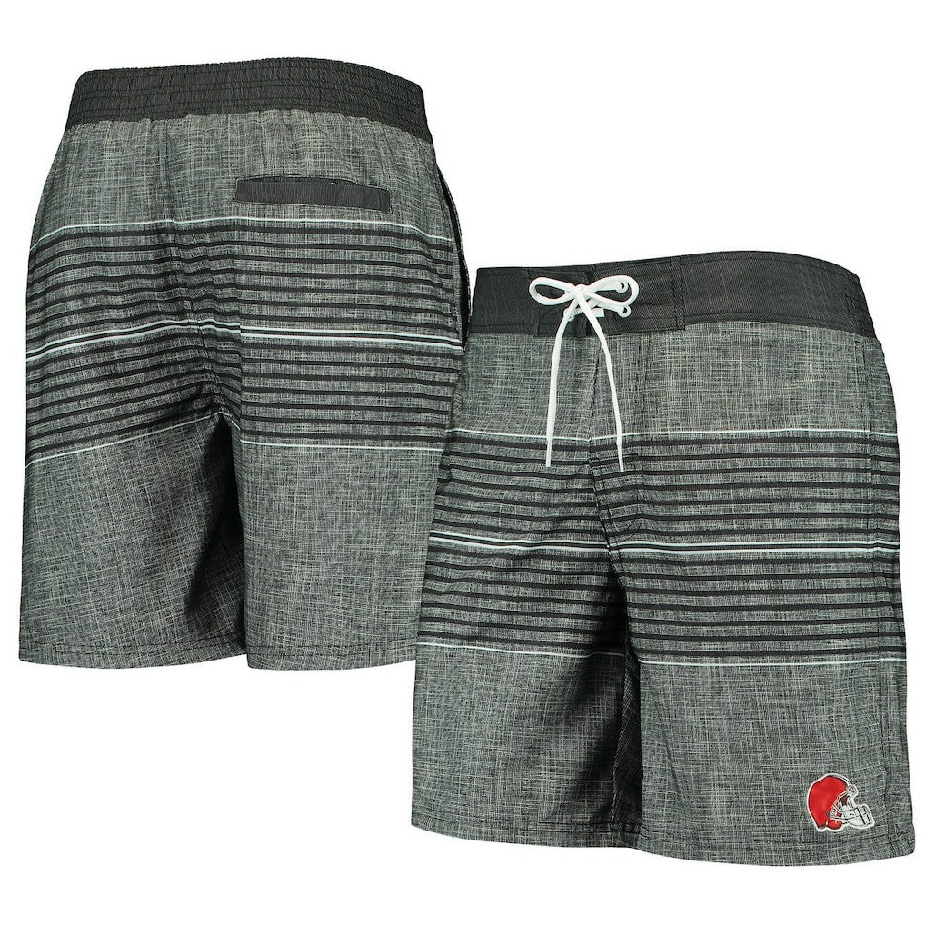 NFL Cleveland Browns G-III Sports by Carl Banks Horizon Swim Shorts