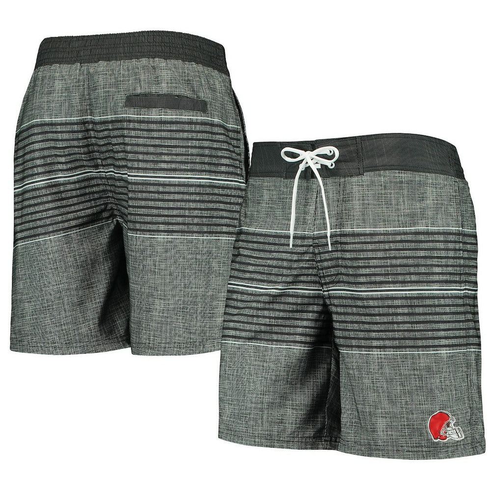 NFL Cleveland Browns G-III Sports by Carl Banks Horizon Swim Shorts