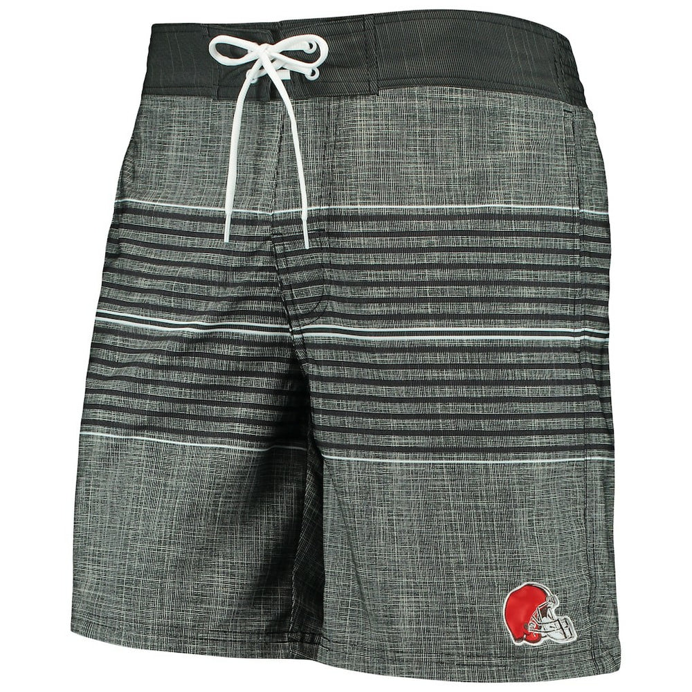 NFL Cleveland Browns G-III Sports by Carl Banks Horizon Swim Shorts