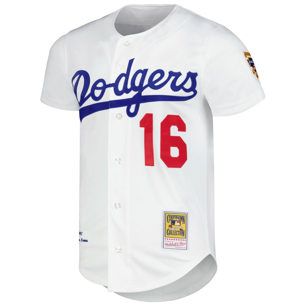 Hideo Nomo Los Angeles Dodgers Cooperstown Collection Authentic Jersey - White | Mitchell & Ness