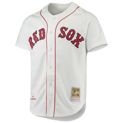 Nomar Garciaparra Boston Red Sox 1997 Cooperstown Collection Authentic Jersey - White | Mitchell & Ness