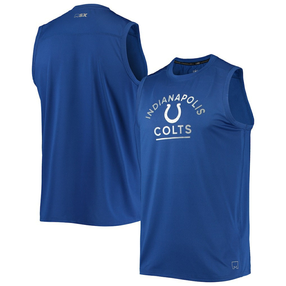 NFL Indianapolis Colts MSX by Michael Strahan Rebound Tank Top