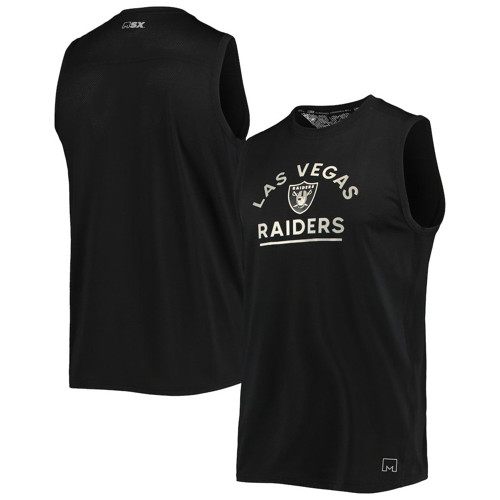 NFL Las Vegas Raiders MSX by Michael Strahan Rebound Tank Top