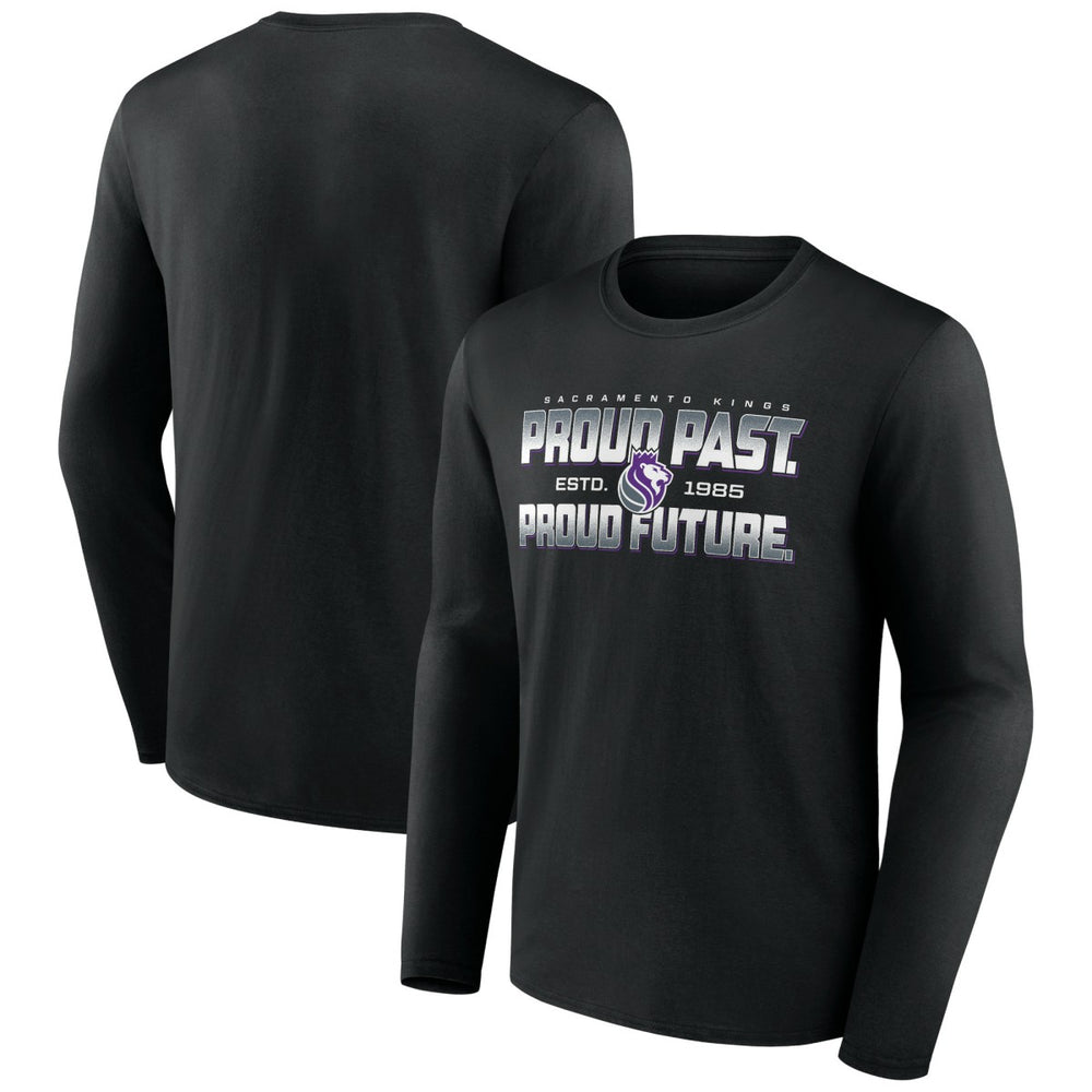 Sacramento Kings Tip-Off Long Sleeve T-Shirt - Black for sale