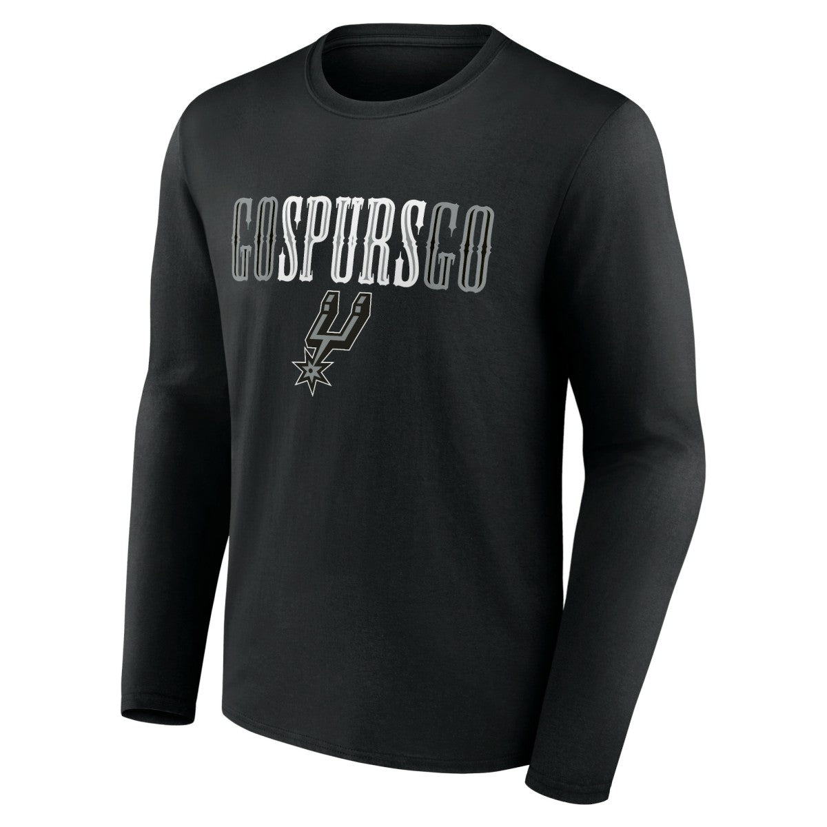 San Antonio Spurs Tip-Off Long Sleeve T-Shirt - Black sale