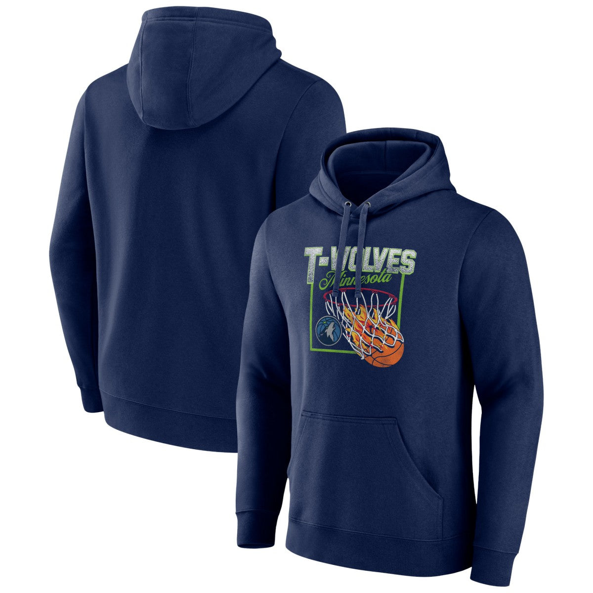 Minnesota Timberwolves Alley Oop Pullover Hoodie - Navy online