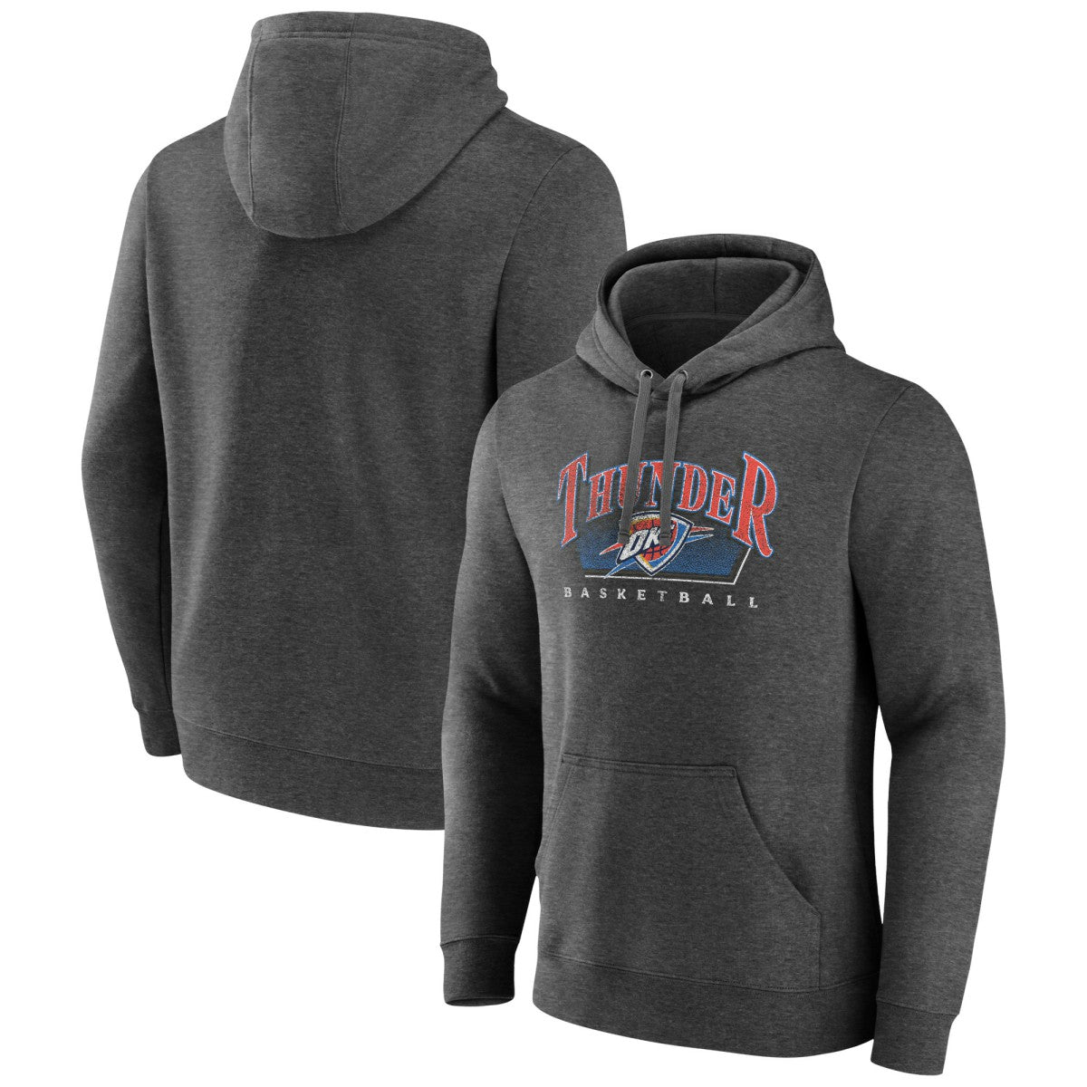 Oklahoma City Thunder Selection Pullover Hoodie - Charcoal shop