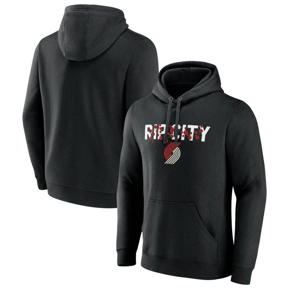 Portland Trail Blazers Tip-Off Pullover Hoodie - Black sale