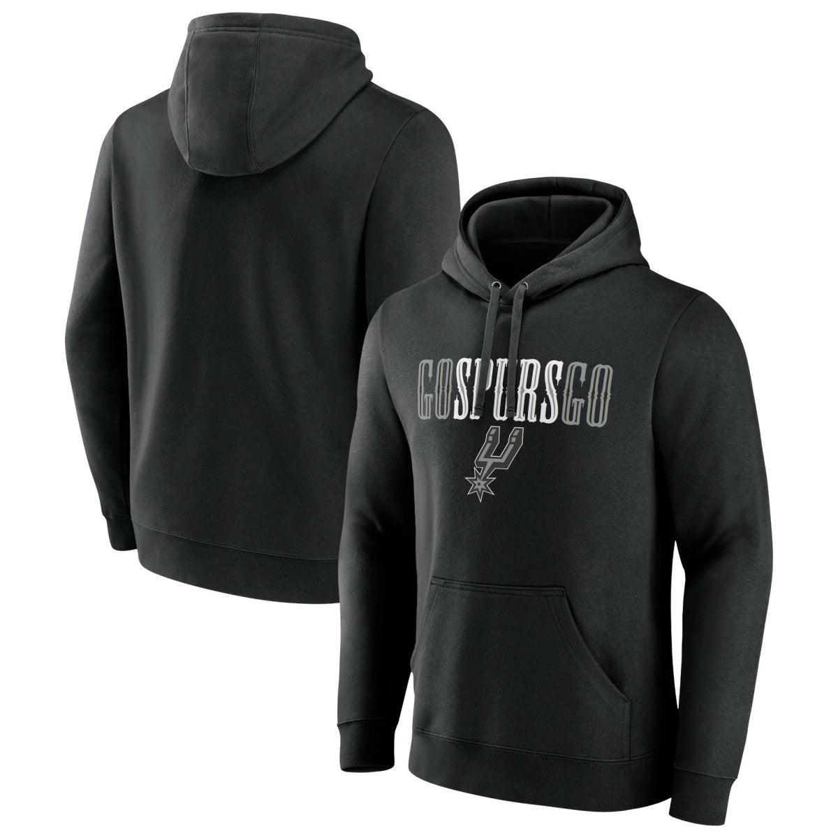 San Antonio Spurs Tip-Off Pullover Hoodie - Black on sale