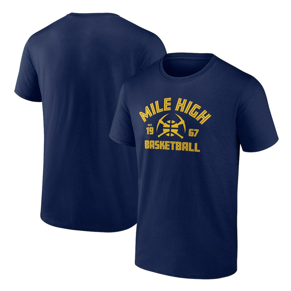 Denver Nuggets Tip-Off T-Shirt sale - Navy outlet