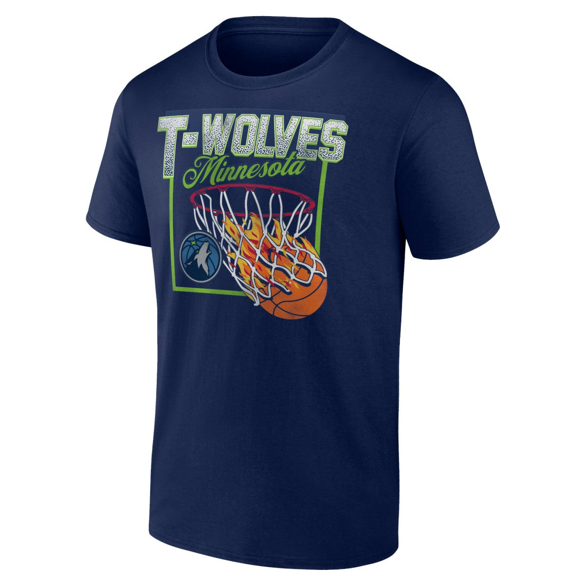 Minnesota Timberwolves Alley Oop T-Shirt - Navy for sale