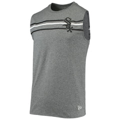 Chicago White Sox Muscle Tank Top - Heathered Gray | New Era
