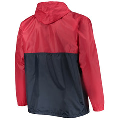 Washington Capitals Big & Tall Anorak Half-Zip Pullover Hoodie