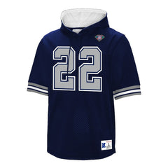 NFL Dallas Cowboys Emmitt Smith  Retired Player Mesh Name & Number Hoodie T-Shirt