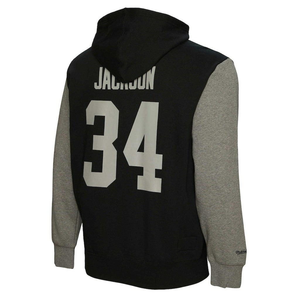NFL Las Vegas Raiders Bo Jackson  Retired Player Name & Number Pullover Hoodie