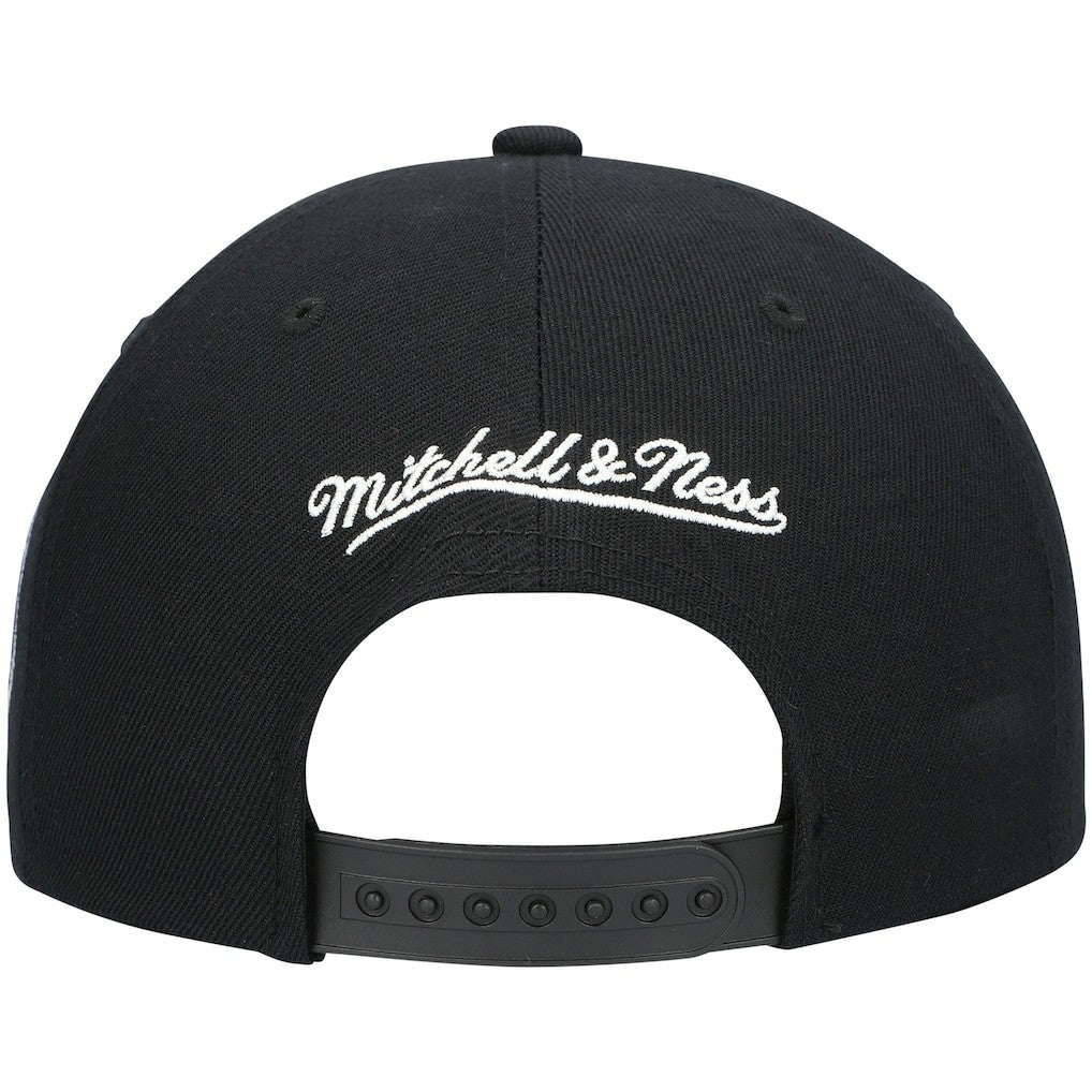 Dallas Mavericks Hardwood Classics Script 2.0 Snapback Hat sale - Black | Mitchell & Ness for sale