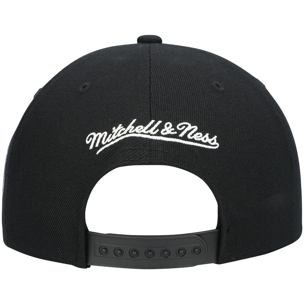 Dallas Mavericks Hardwood Classics Script 2.0 Snapback Hat sale - Black | Mitchell & Ness for sale