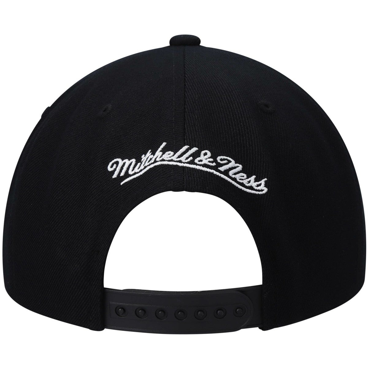 Sacramento Kings Hardwood Classics Script 2.0 Snapback Hat - Black | Mitchell & Ness outlet