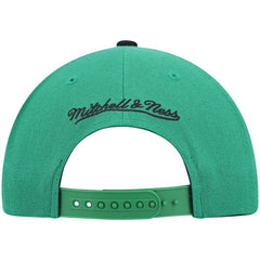 Boston Celtics Hardwood Classics Team Two-Tone 2.0 Snapback Hat - Kelly Green/Black | Mitchell & Ness outlet