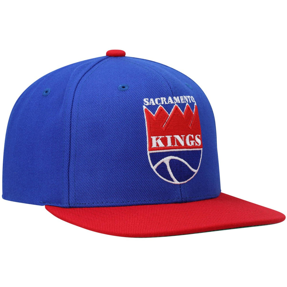 Sacramento Kings Hardwood Classics Team Two-Tone 2.0 Snapback Hat - Blue/Red | Mitchell & Ness shop